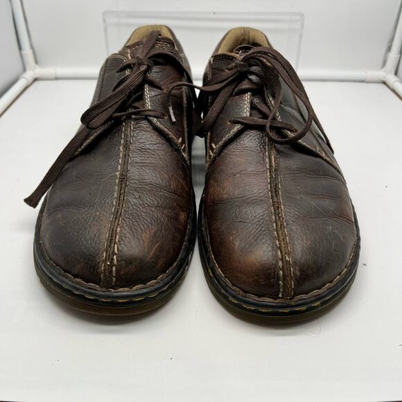 Dr Martens Docs Shoes Men 12 Brown Leather Split Toe Lace Up Casual Oxford 11232 - Picture 4 of 8
